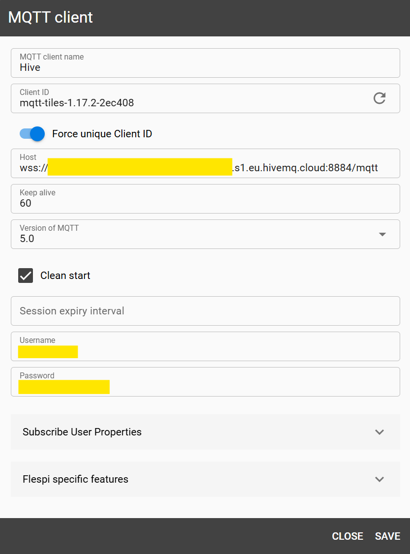 mqtt tiles